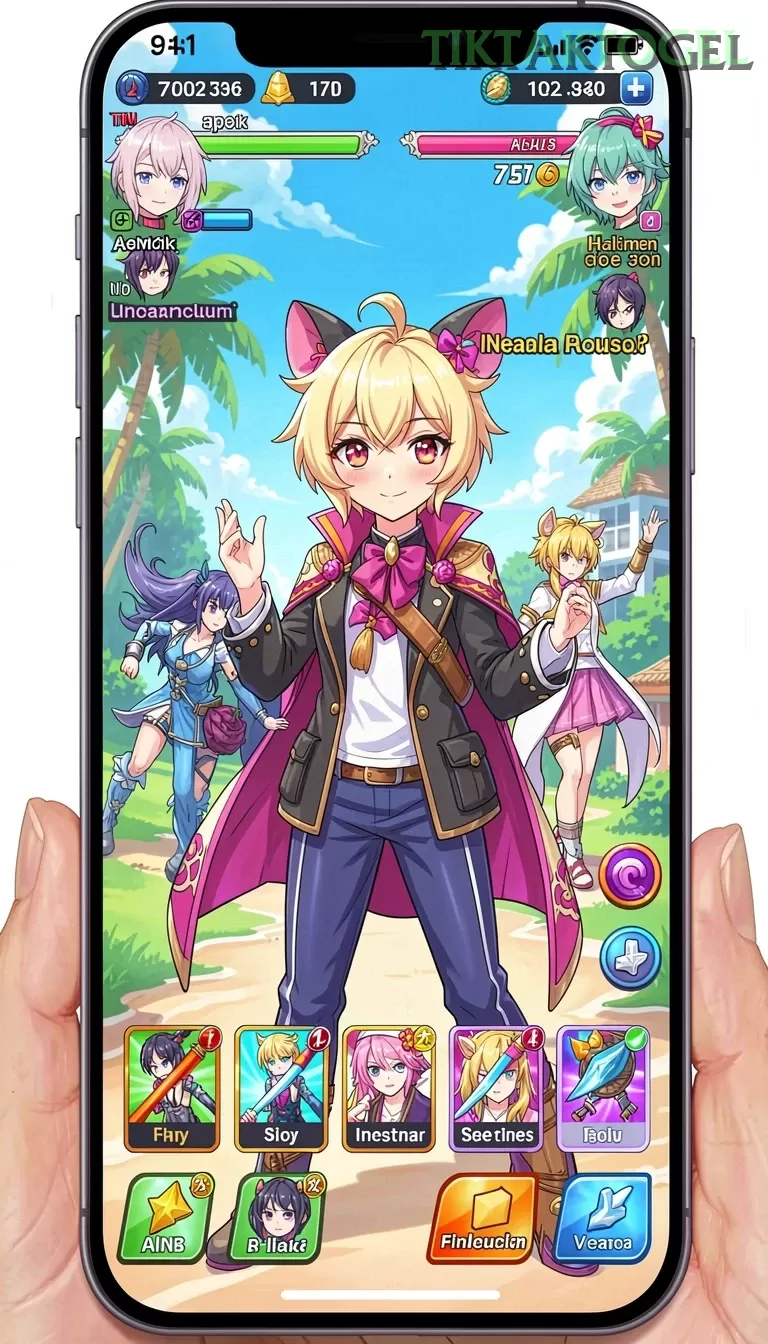 Cuplikan layar WINTER4D — menu navigasi