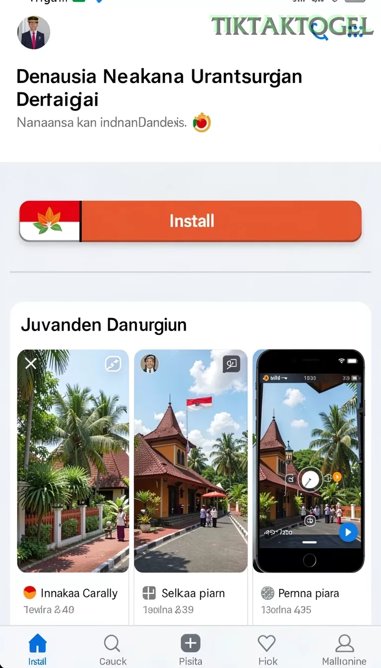 Cuplikan layar NABUNG77 — pengaturan akun