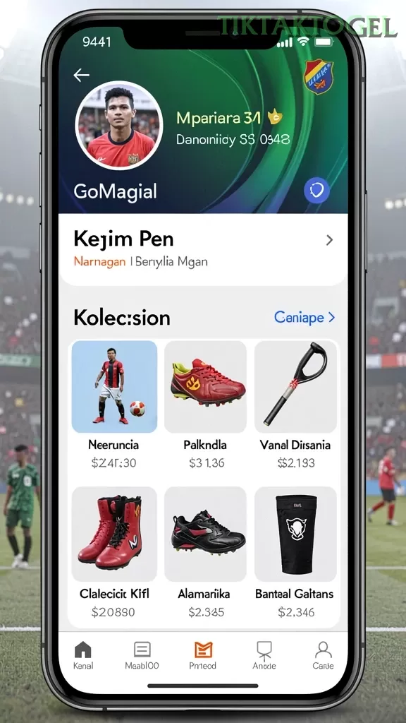 Cuplikan layar IDRGAME — menu navigasi
